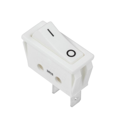 Złącze przełącznik kołyskowy prostok.biały C5N 0-1 16A/250V Złącze przełącznik kołyskowy prostok.biały C5N 0-1 16A/250V