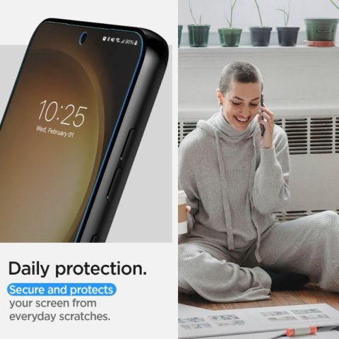 Spigen Neo Flex - Folia ochronna 2 szt. do Samsung Galaxy S23 (Przezroczysty) Spigen Neo Flex - Folia ochronna 2 szt. do Samsung Galaxy S23 (Przezroczysty)