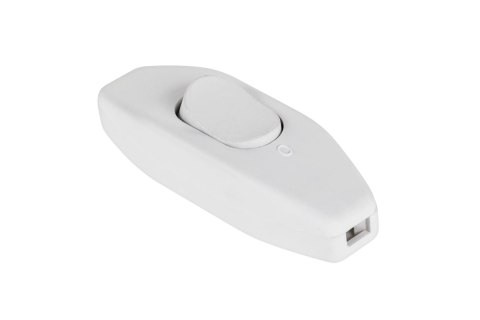 Złącze przełącznik przelotowy biały 2,5A/250V Złącze przełącznik przelotowy biały 2,5A/250V