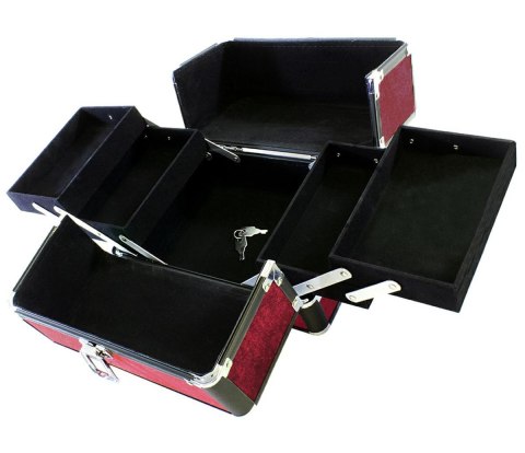 CA4P Kufer 25x17x17cm purpurowy kosmety CA4P Kufer 25x17x17cm purpurowy kosmety