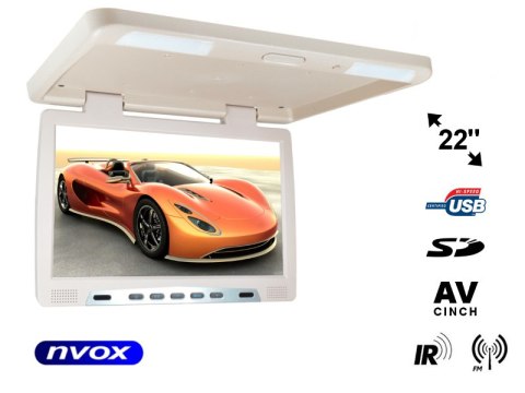 Monitor podwieszany podsufitowy LCD 22cali cale LED USB SD IR FM... (NVOX RF2289U BE) Monitor podwieszany podsufitowy LCD 22cali cale LED USB SD IR FM... (NVOX RF2289U BE)