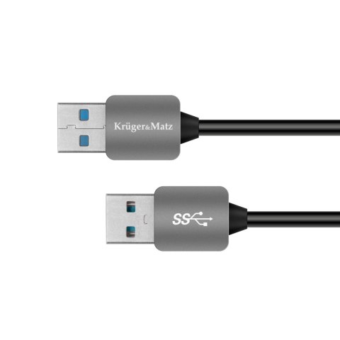 Kabel USB3.0 wtyk - wtyk 1m Kruger&Matz Kabel USB3.0 wtyk - wtyk 1m Kruger&Matz