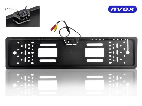 Samochodowa kamera wbudowana w ramkę rejestracyjną z diodami IR... (NVOX RC5062D) Samochodowa kamera wbudowana w ramkę rejestracyjną z diodami IR... (NVOX RC5062D)