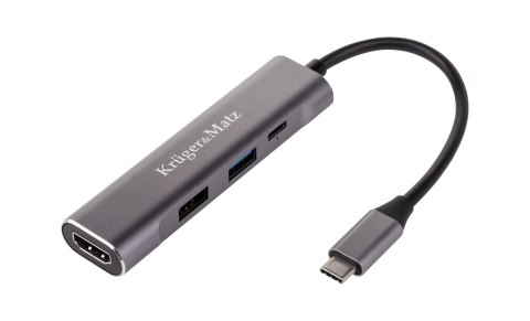 Adapter (HUB) USB typu C na HDMI/USB3.0/USB2.0/C port Adapter (HUB) USB typu C na HDMI/USB3.0/USB2.0/C port