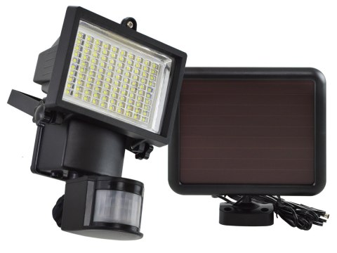 Lampa solarna naświetlacz led 100 diod smd z czujnikiem ruchu i zmierzchu Lampa solarna naświetlacz led 100 diod smd z czujnikiem ruchu i zmierzchu