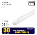 Świetlówka led 90cm 14w 4000k t8 jednostronna neutralna