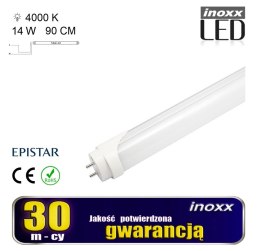 Świetlówka led 90cm 14w 4000k t8 jednostronna neutralna