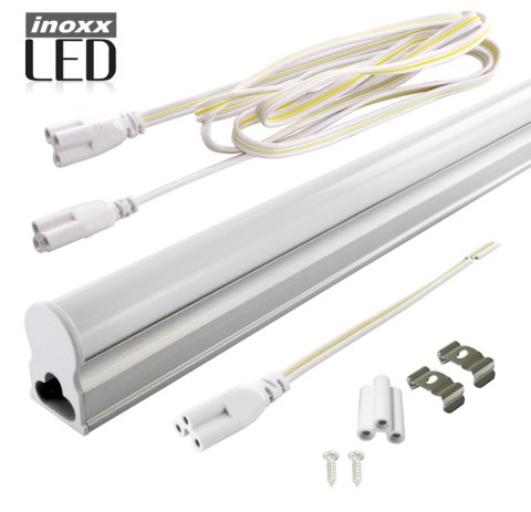 Świetlówka led liniowa t5 90cm 14w ciepła 3000k lampa natynkowa zintegrowana z oprawą Świetlówka led liniowa t5 90cm 14w ciepła 3000k lampa natynkowa zintegrowana z oprawą