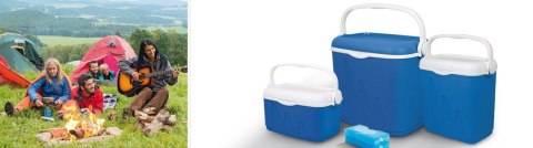 Lodówka turystyczna 20L Curver niebieska Lodówka turystyczna 20L Curver niebieska