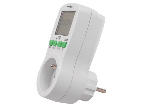 Włącznik czasowy - timer cyfrowy GreenBlue, 16 programów, max 240 programów, GB107 Włącznik czasowy - timer cyfrowy GreenBlue, 16 programów, max 240 programów, GB107
