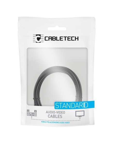 Kabel JACK 3.5 wtyk-wtyk 5m Cabletech standard Kabel JACK 3.5 wtyk-wtyk 5m Cabletech standard