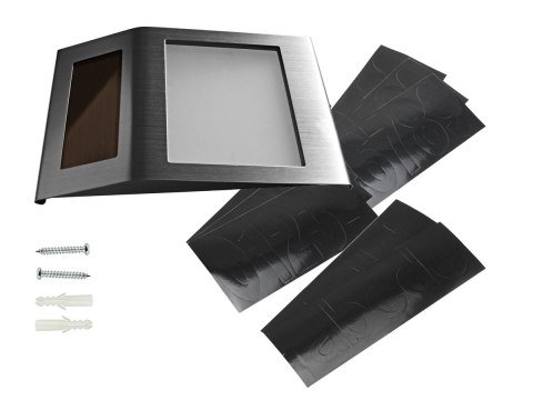 Lampa solarna led z podświetlanym numerem domu Lampa solarna led z podświetlanym numerem domu
