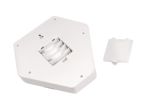 Solarna atrapa syreny alarmowej, biała, 3x LED solarna, DC3200 W Solarna atrapa syreny alarmowej, biała, 3x LED solarna, DC3200 W