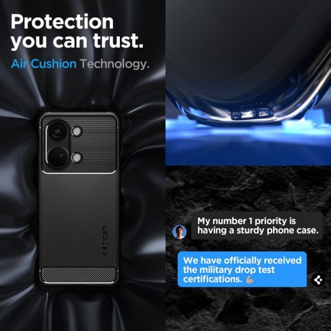 Spigen Rugged Armor - Etui do OnePlus Nord 3 5G (Matte Black) Spigen Rugged Armor - Etui do OnePlus Nord 3 5G (Matte Black)
