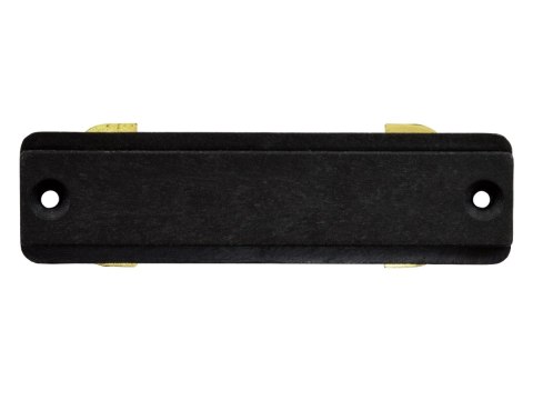 Łącznik do szyn jednofazowych prosty czarny 230v Łącznik do szyn jednofazowych prosty czarny 230v