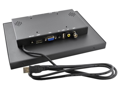 Monitor dotykowy open frame led 10cali vga hdmi usb bnc av 12v 230v Monitor dotykowy open frame led 10cali vga hdmi usb bnc av 12v 230v