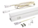 Świetlówka led liniowa t5 150cm 22w on/off ciepła 3000k lampa natynkowa zintegrowana z oprawą