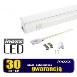 Świetlówka led liniowa t5 90cm 14w on/off zimna 6000k lampa natynkowa zintegrowana z oprawą