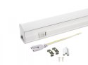 Świetlówka led liniowa t5 90cm 14w on/off zimna 6000k lampa natynkowa zintegrowana z oprawą