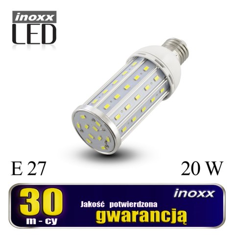 Żarówka e27 led corn 20w metalowa 4000k neutralna Żarówka e27 led corn 20w metalowa 4000k neutralna