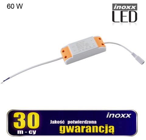 Zasilacz led 60w do paneli sufitowych 60x60 120x30 Zasilacz led 60w do paneli sufitowych 60x60 120x30