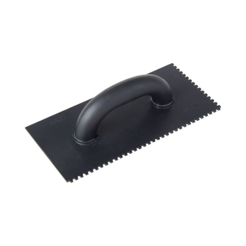 Paca plastikowa 270*130mm, ząb 4*4mm, uchwyt zamkn. Paca plastikowa 270*130mm, ząb 4*4mm, uchwyt zamkn.