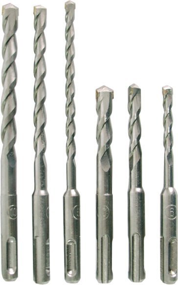 Wiertła do betonu sds+,kpl.6 szt. 6,8,10*110mm: 6,8,10*160mm Wiertła do betonu sds+,kpl.6 szt. 6,8,10*110mm: 6,8,10*160mm
