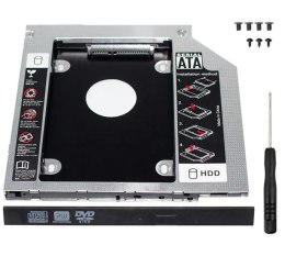 AK184B Kieszeń 2,5hdd 9,5 mm sata ssd