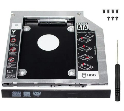 AK184B Kieszeń 2,5hdd 9,5 mm sata ssd AK184B Kieszeń 2,5hdd 9,5 mm sata ssd