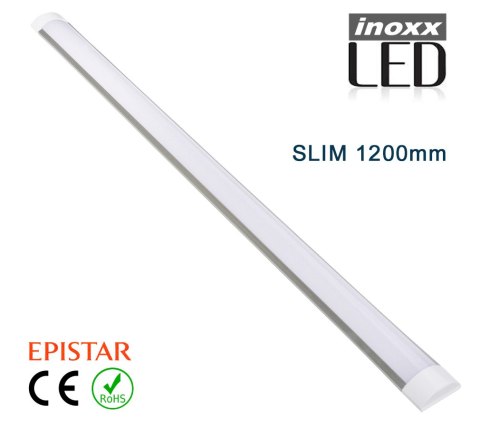 Lampa liniowa natynkowa panel led slim 120cm 36w 4000k neutralna Lampa liniowa natynkowa panel led slim 120cm 36w 4000k neutralna