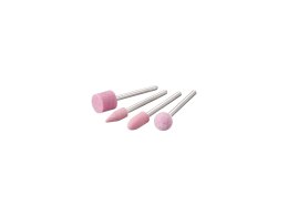 Trzpienie szlif.kpl.-kula,cylinder,stożek,owal-trzonekfi=3mm