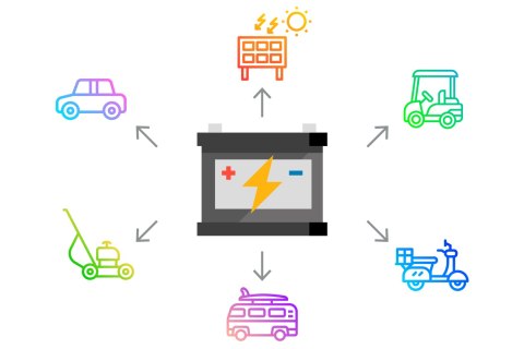 Akumulator żelowy VIPOW 12V 33Ah Akumulator żelowy VIPOW 12V 33Ah