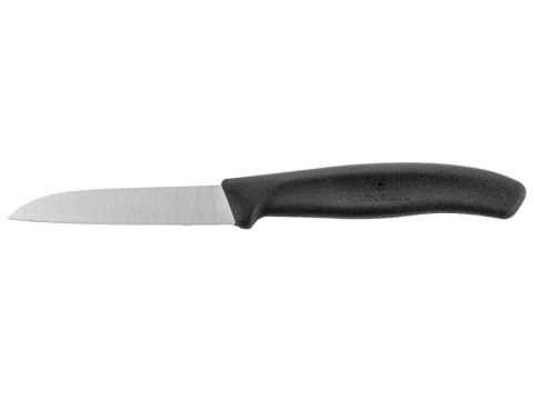 Nóż kuchenny gładki Victorinox 8cm czarny Nóż kuchenny gładki Victorinox 8cm czarny