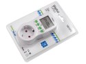Włącznik czasowy - timer cyfrowy GB107G, 16 programów, max 240 programów, wersja niemiecka (wtyczka typu F), GreenBlue