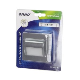 DRACO LED 1,2W, oprawa schodowa podtynkowa, 12V DC, 100lm, 3000K, grafit