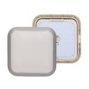 Plafon MONSUN LED 15W, srebrny