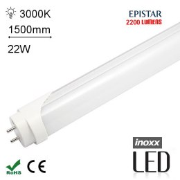 Świetlówka led t8 150cm 22w 3000k