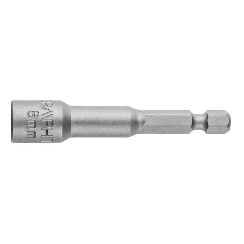 Nasadka magnetyczna 8 x 65 mm, trzpień 1/4" Nasadka magnetyczna 8 x 65 mm, trzpień 1/4"