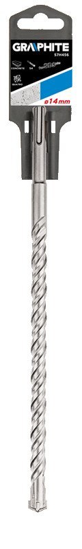 Wiertło do betonu SDS Plus, 14 x 260 mm, S4, quatro Wiertło do betonu SDS Plus, 14 x 260 mm, S4, quatro