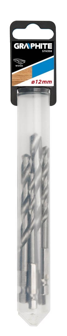 Wiertło do drewna spiralne, 12 x 250 mm Wiertło do drewna spiralne, 12 x 250 mm