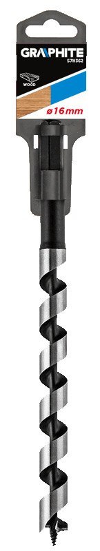 Wiertło do drewna spiralne, 16 x 250 mm Wiertło do drewna spiralne, 16 x 250 mm