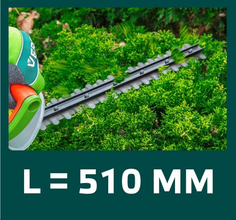 Nożyce do żywopłotu 600W, szerokość cięcia 450 mm Nożyce do żywopłotu 600W, szerokość cięcia 450 mm