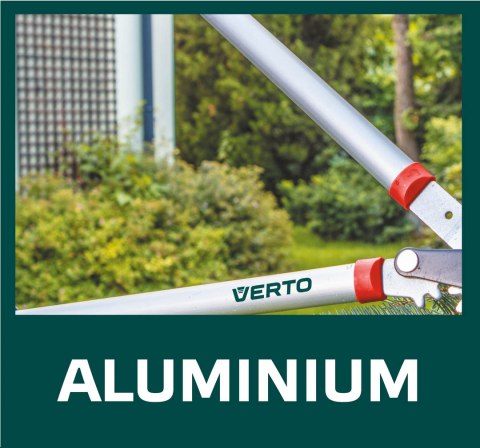 Sekator do gałęzi 690 mm, średnica ciecia 42 mm, uchwyty aluminiowe Sekator do gałęzi 690 mm, średnica ciecia 42 mm, uchwyty aluminiowe