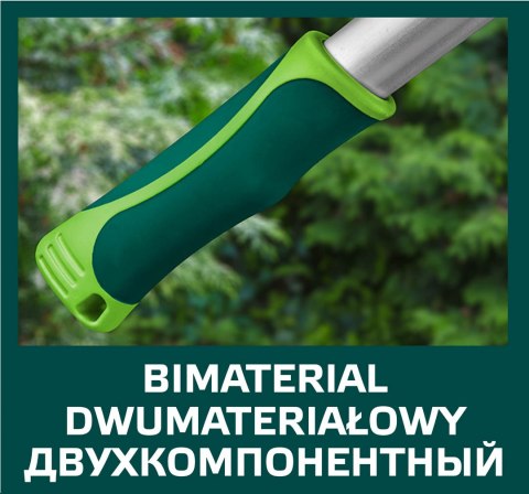 Sekator do gałęzi 690 mm, średnica ciecia 42 mm, uchwyty aluminiowe Sekator do gałęzi 690 mm, średnica ciecia 42 mm, uchwyty aluminiowe