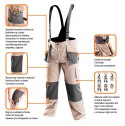 Spodnie robocze na szelkach 6w1 COTTON, rozmiar S/48