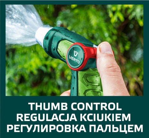 Zraszacz pistoletowy regulowany z płynna regulacją strumienia Zraszacz pistoletowy regulowany z płynna regulacją strumienia