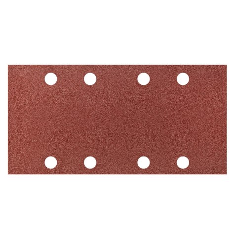 Papier ścierny na rzep 93 x 185 mm, K120, 5 szt., z otworami Papier ścierny na rzep 93 x 185 mm, K120, 5 szt., z otworami