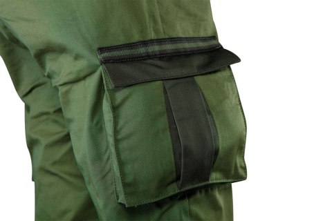 Ogrodniczki robocze CAMO olive, rozmiar XXXL Ogrodniczki robocze CAMO olive, rozmiar XXXL