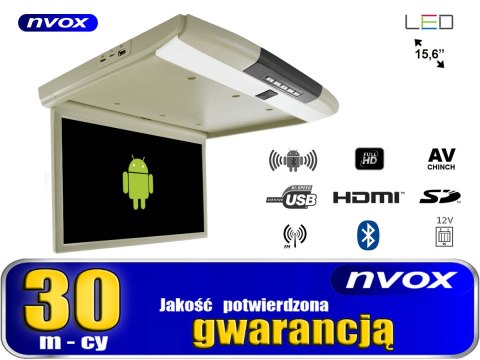 Monitor podwieszany podsufitowy led 15cali z systemem android usb fm bt wifi 12v Monitor podwieszany podsufitowy led 15cali z systemem android usb fm bt wifi 12v