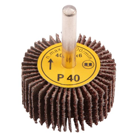 Ściernica listkowa trzpieniowa, 40 x 20 mm, K40 Ściernica listkowa trzpieniowa, 40 x 20 mm, K40